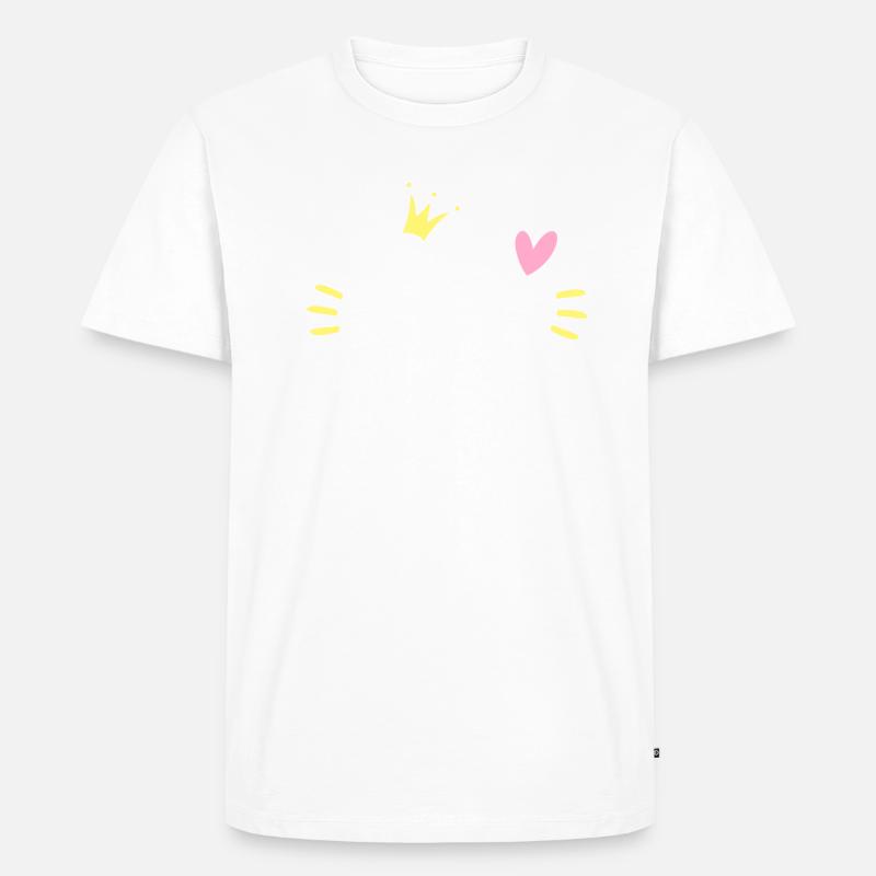 Tabea Name Krone - Männer Premium Bio T-Shirt - Weiß
