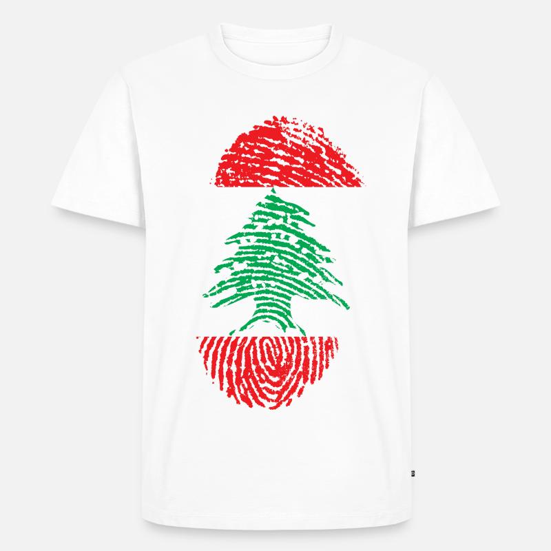 LIBAN / LIBAN / LIBAN - T-shirt Premium bio Homme - blanc