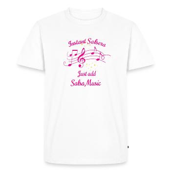 Instant Salsera Salsa dancer Salsera - Men's Premium Organic T-Shirt - white - Front - Nico (187cm)
