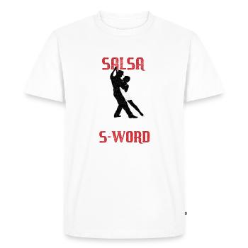 Salsa Dance Danse Salsa - T-shirt Premium bio Homme - blanc - Devant - Nico (187cm)