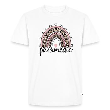 Notfallsanitäter Paramedic Rettungssanitäter - Men's Premium Organic T-Shirt - white - Front - Nico (187cm)