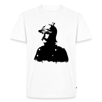 Otto von Bismarck - Men's Premium Organic T-Shirt - white - Front - Nico (187cm)