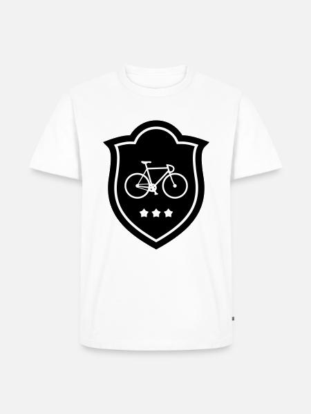 Cycling - Cycling - Men's Premium Organic T-Shirt - white