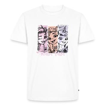 My Little Pony Dream Team - T-shirt Premium bio Homme - blanc - Devant - Nico (187cm)