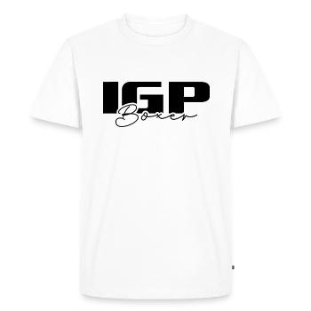 IGP BOXER Wilsigns Dog Sport Dogs Dog Gifts - Men's Premium Organic T-Shirt - white - Front - Nico (187cm)