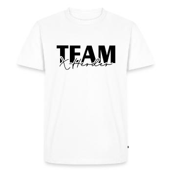 ÉQUIPE X - BERGER Hunde Hundesport IGP Wilsigns - T-shirt Premium bio Homme - blanc - Devant - Nico (187cm)