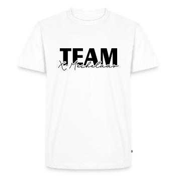 TEAM X Mechelaar IGP Dog Sports Dogs Wilsigns - Men's Premium Organic T-Shirt - white - Front - Nico (187cm)