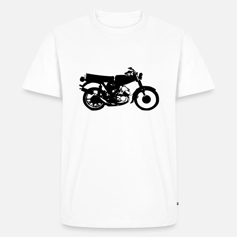 Simson S51 - Männer Premium Bio T-Shirt - Weiß
