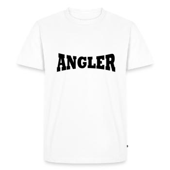 Les pêcheurs logo - T-shirt Premium bio Homme - blanc - Devant - Nico (187cm)