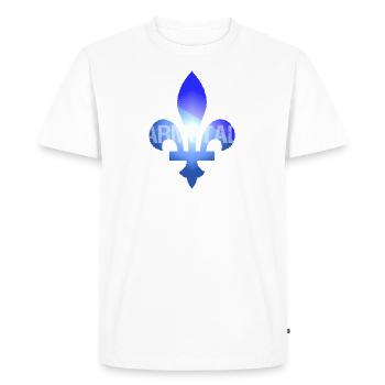 Darmstadt chemise pour les fans - T-shirt Premium bio Homme - blanc - Devant - Nico (187cm)