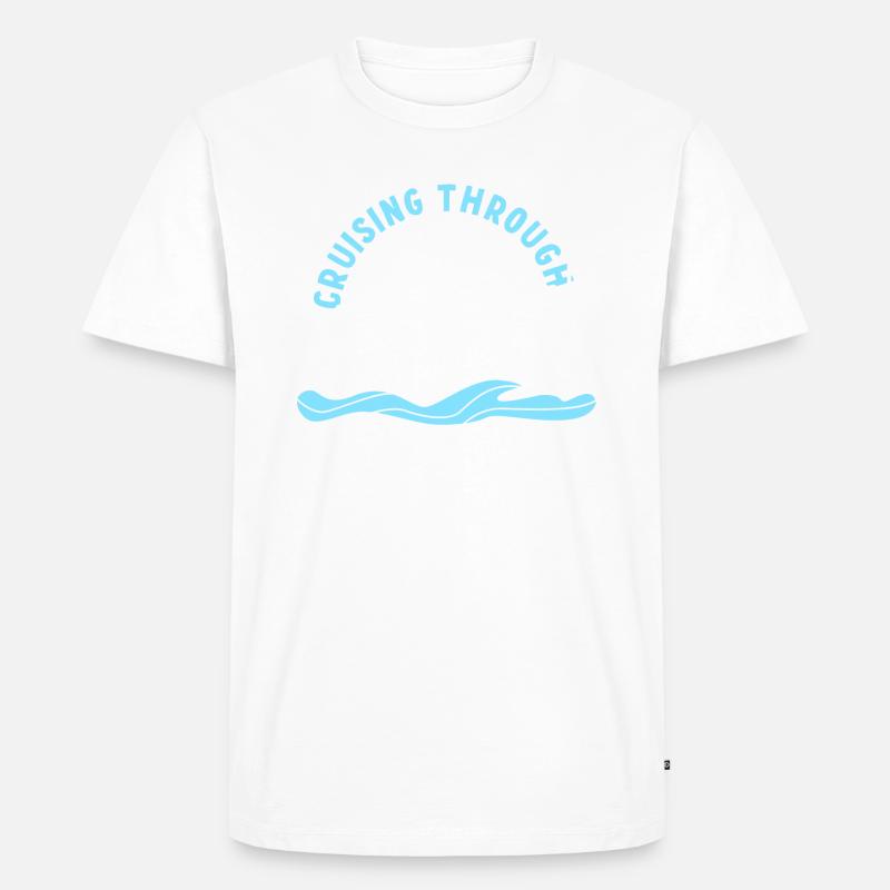 Auf Kreuzfahrt durch den Ruhestand - Männer Premium Bio T-Shirt - undefined