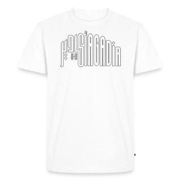 Agadir 33-34 - T-shirt Premium bio Homme - blanc - Devant - Nico (187cm)