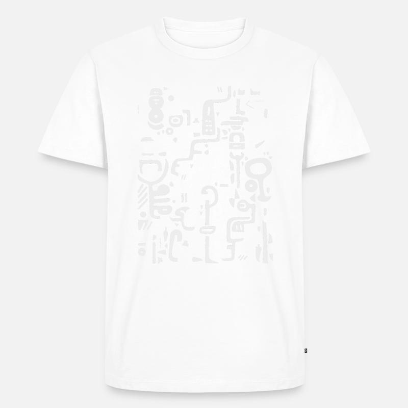 Abstract Symbolic Pattern - Männer Premium Bio T-Shirt - undefined