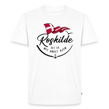 ROSKILDE - Ma deuxième maison - b - T-shirt Premium bio Homme - blanc - Devant - Nico (187cm)