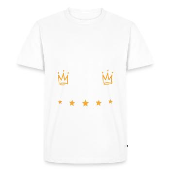 Made in 1982 Born in 1982 42 Years Anniversary - Men's Premium Organic T-Shirt - white - Front - Nico (187cm)