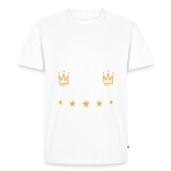 Fabriqué En 1975 Né En 1975 49 Ans Anniversaire - T-shirt Premium bio Homme - blanc - Devant - Nico (187cm)
