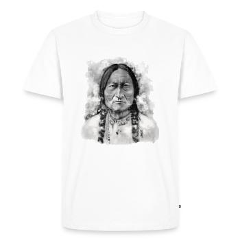 indien - T-shirt Premium bio Homme - blanc - Devant - Nico (187cm)