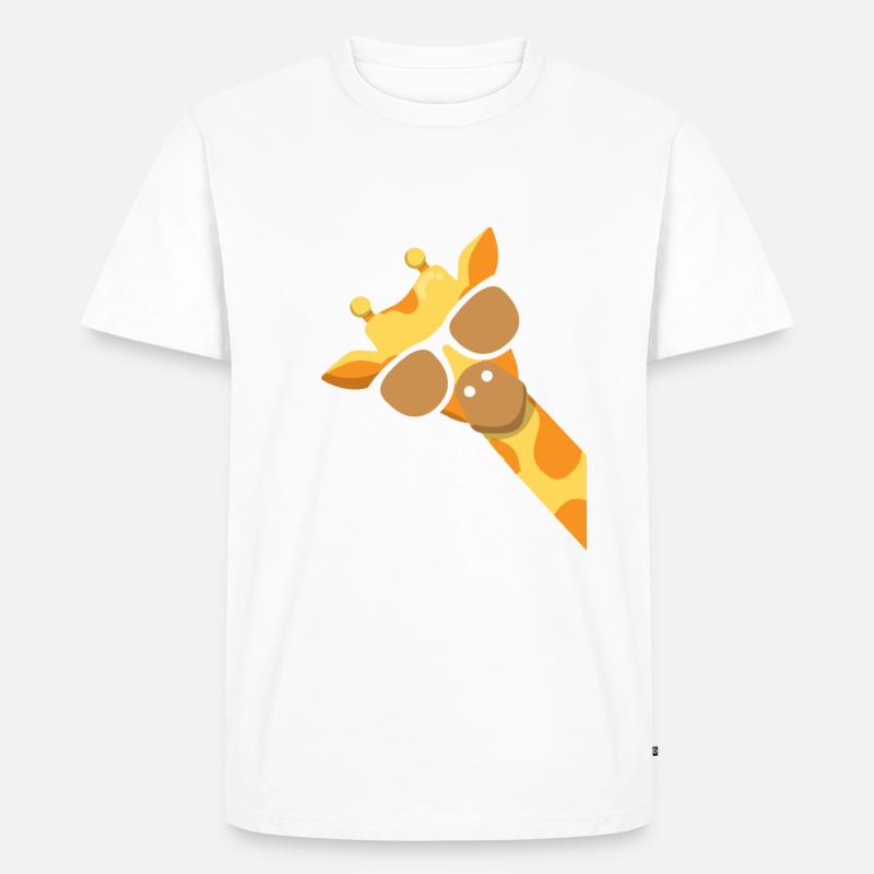 Giraffe - Männer Premium Bio T-Shirt - undefined