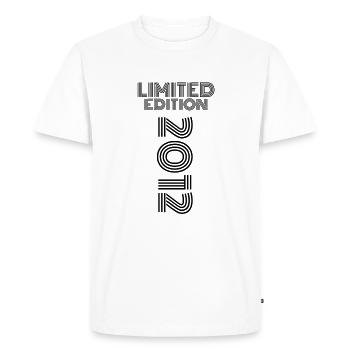 LIMITED EDITIOM 2012 - T-shirt Premium bio Homme - blanc - Devant - Nico (187cm)