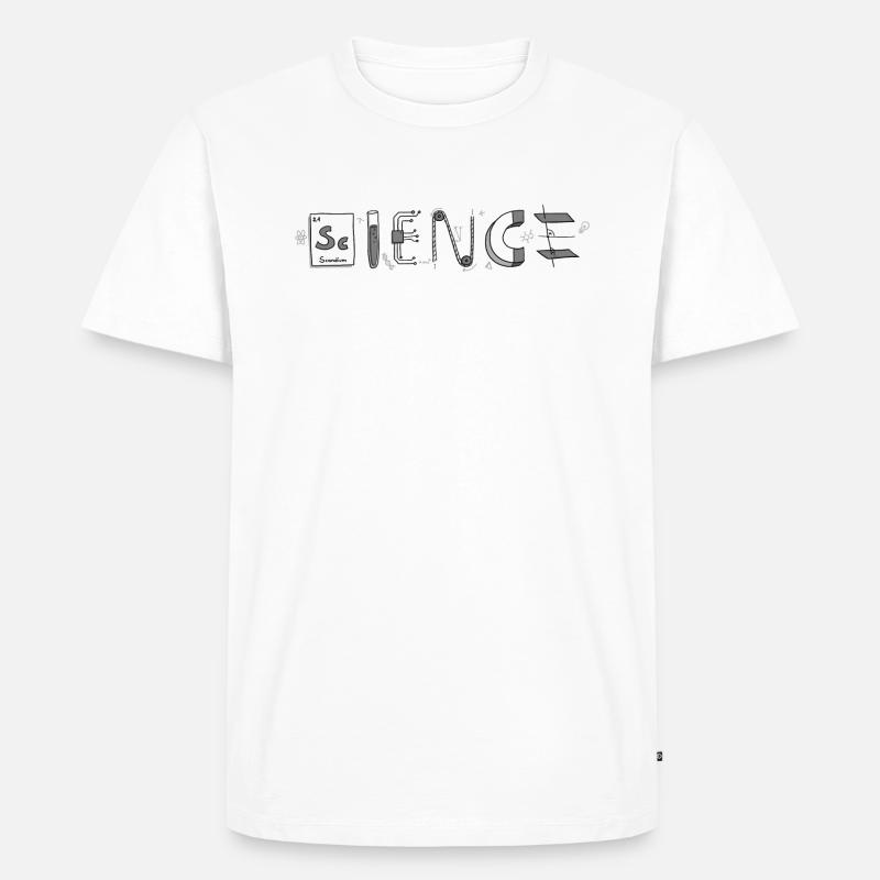 Science! - Männer Premium Bio T-Shirt - Weiß