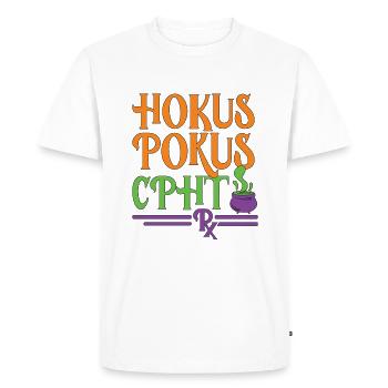 CPHT Halloween - T-shirt Premium bio Homme - blanc - Devant - Nico (187cm)