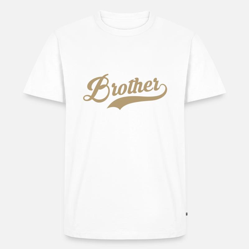 Bester Bruder - Männer Premium Bio T-Shirt - undefined