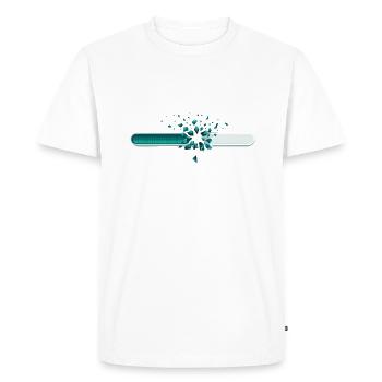 Monday Loading - Men's Premium Organic T-Shirt - white - Front - Nico (187cm)