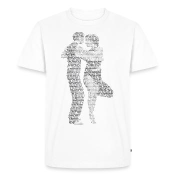 danse latine - T-shirt Premium bio Homme - blanc - Devant - Nico (187cm)