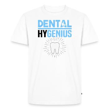 Dentist Dental Profession Dental Technician Dental Assistant - Men's Premium Organic T-Shirt - white - Front - Nico (187cm)