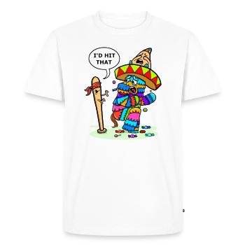 Fiesta Mexicana Party Cinco De Mayo Pinata - T-shirt Premium bio Homme - blanc - Devant - Nico (187cm)