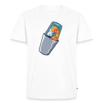 Bartender Mix Cocktail Barkeeper - Men's Premium Organic T-Shirt - white - Front - Nico (187cm)
