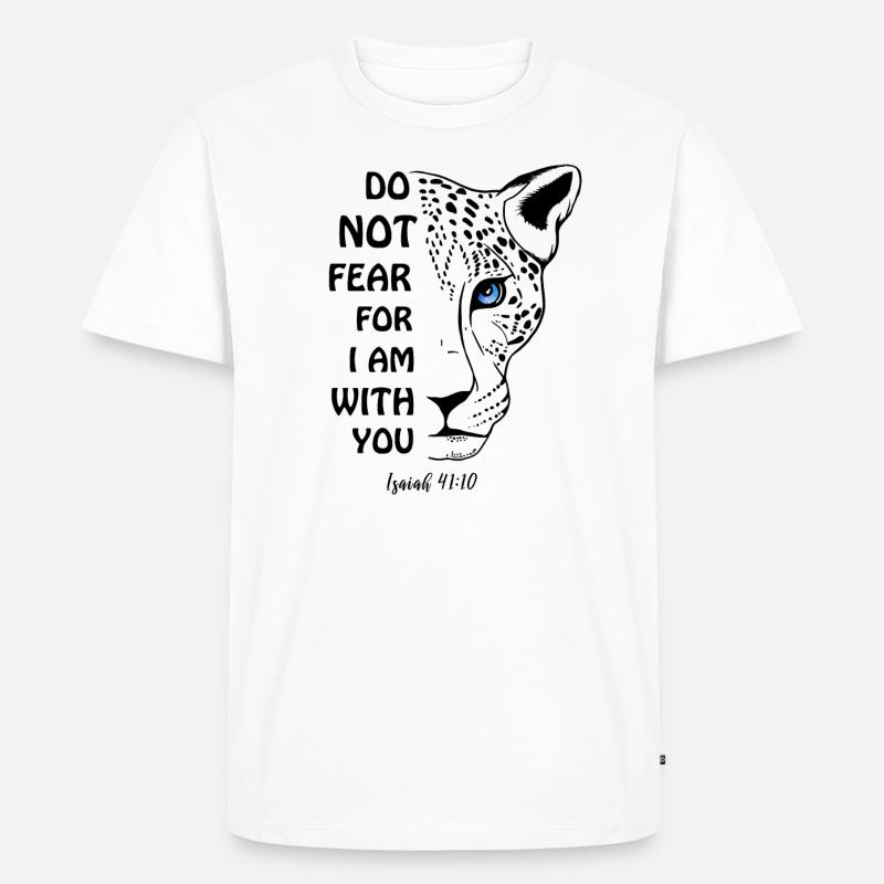 Religiöses Zitat - Männer Premium Bio T-Shirt - Weiß