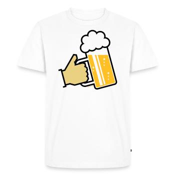 XBayerian Salute (L3) - T-shirt Premium bio Homme - blanc - Devant - Nico (187cm)