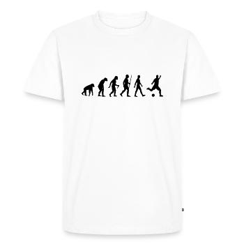 Football, Soccer, Soccer, Players, Team Evolution - Men's Premium Organic T-Shirt - white - Front - Nico (187cm)