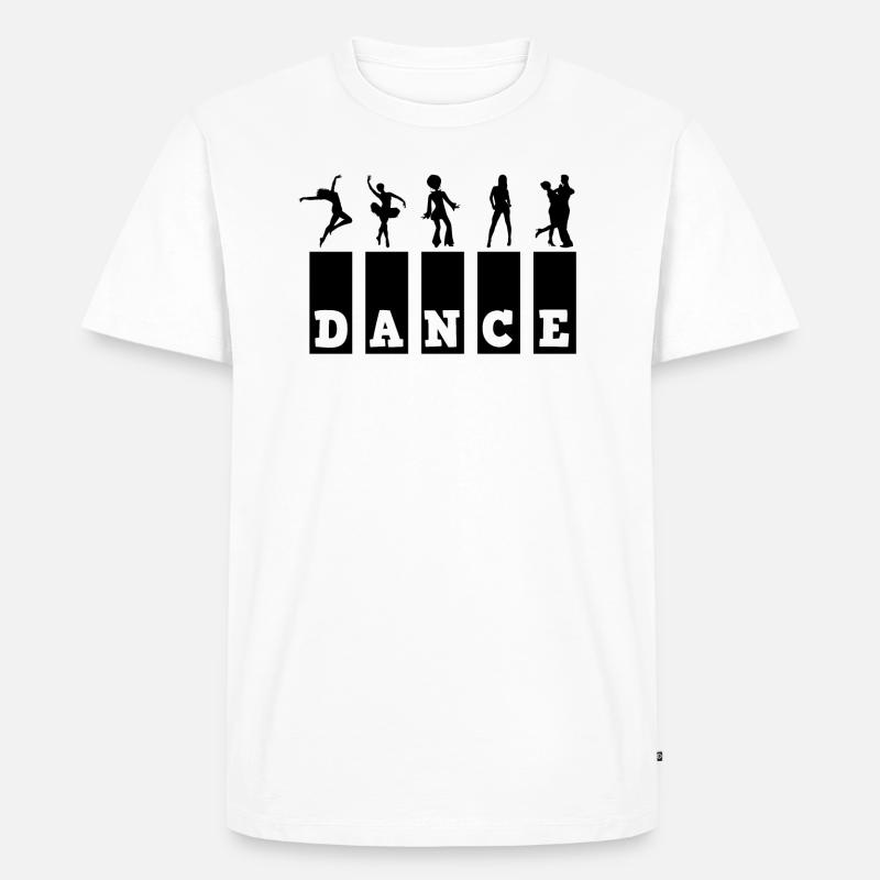 Danse danse danse - T-shirt Premium bio Homme - blanc