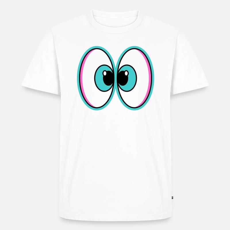 "Innovative Design" - Männer Premium Bio T-Shirt - Weiß