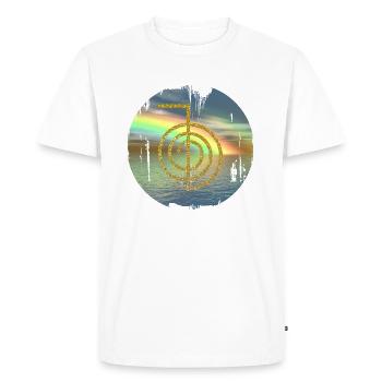 cho ku rei or avant arc en ciel - T-shirt Premium bio Homme - blanc - Devant - Nico (187cm)
