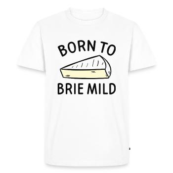 Né à Brie Wild - T-shirt Premium bio Homme - blanc - Devant - Nico (187cm)