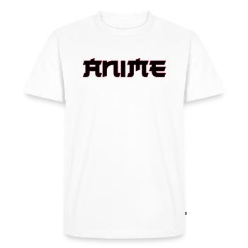 Anime - Men's Premium Organic T-Shirt - white - Front - Nico (187cm)