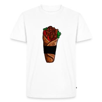 Döner Kebap - T-shirt Premium bio Homme - blanc - Devant - Nico (187cm)