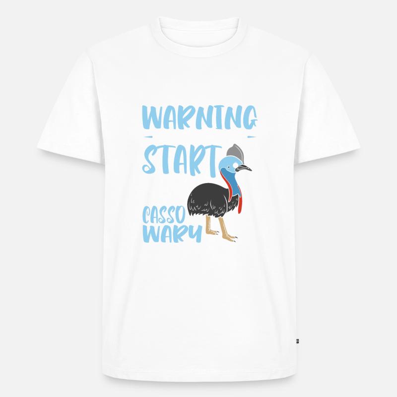 start talking about Cassowary - Männer Premium Bio T-Shirt - undefined