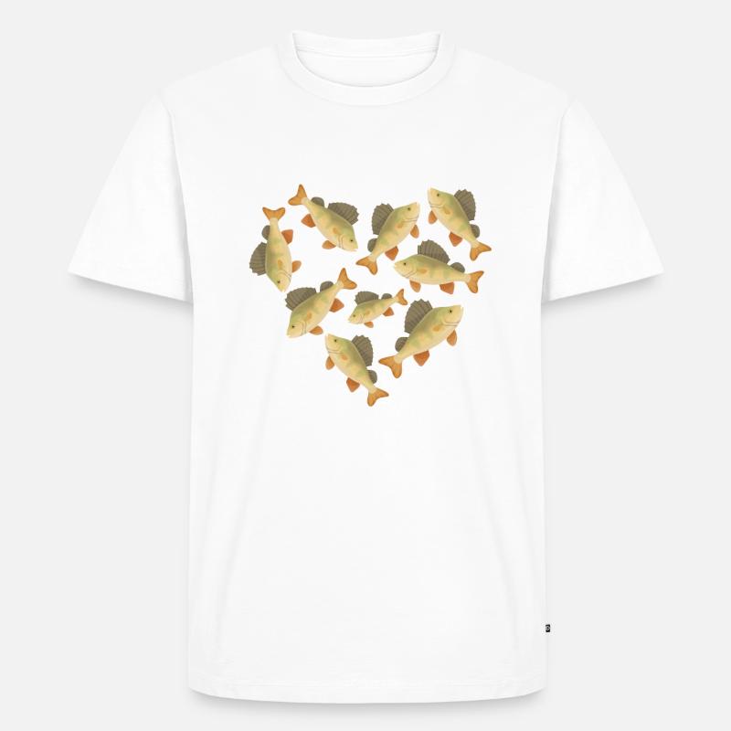 Herz Barsch - Männer Premium Bio T-Shirt - undefined