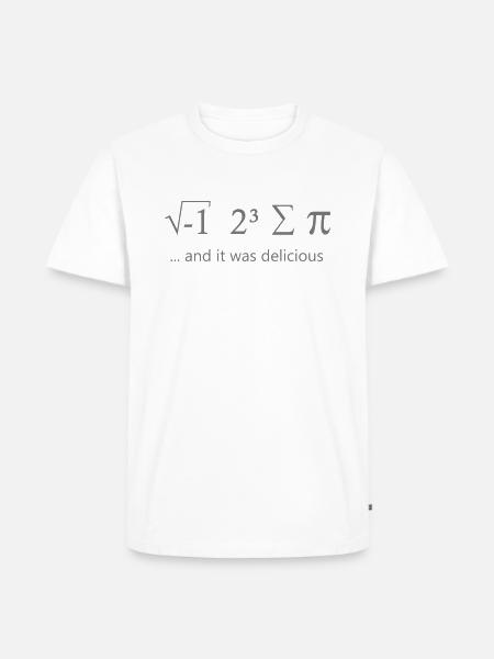 I ate some pie - Männer Premium Bio T-Shirt - 