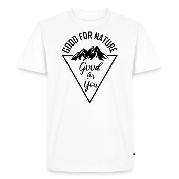 Farm Agriculture - Men's Premium Organic T-Shirt - white - Front - Nico (187cm)