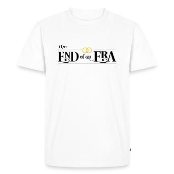 Baccalauréat - T-shirt Premium bio Homme - blanc - Devant - Nico (187cm)