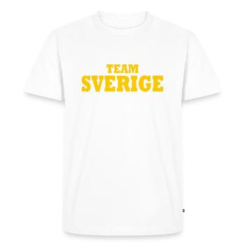 Team sverige - T-shirt Premium bio Homme - blanc - Devant - Nico (187cm)