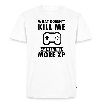 Gamer Jeux Vidéo Jeux vidéo - T-shirt Premium bio Homme - blanc - Devant - Nico (187cm)