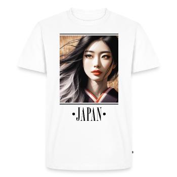 Culture Club - Asie - Japon 10 - T-shirt Premium bio Homme - blanc - Devant - Nico (187cm)