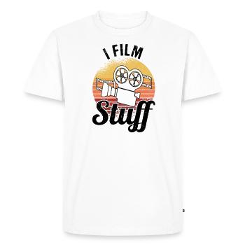 Director Filmmaker Feature Film Film - Men's Premium Organic T-Shirt - white - Front - Nico (187cm)