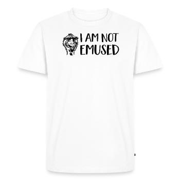 Emu Ratite Emu Love Zookeeper Australia Bird - Men's Premium Organic T-Shirt - white - Front - Nico (187cm)